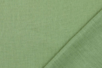 Leinen, uni, gewaschen, oliv, 0,5 m
